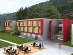 Das neue Lehrlingsheim der Bau-Akademie in Übelbach